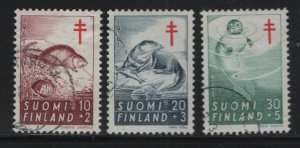 FINLAND B160-B162  USED SET