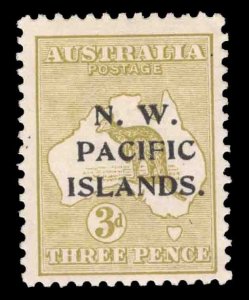 MOMEN: N.W. PACIFIC ISLANDS SG #96a 1915-16 DIE II MINT OG H £110 LOT #66241