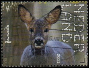 Netherlands 1620j - Used - (96c) Roe Deer (2021) (cv $2.40)