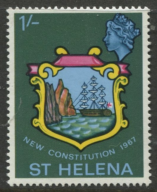 STAMP STATION PERTH St Helena #195 Badge of St Helena 1967 MNH