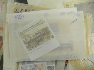 CUBA,  Excellent accumulation of Stamps, Sheets, others