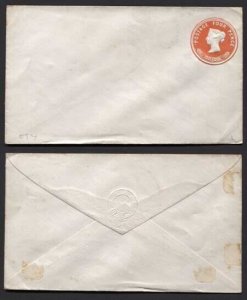 ES4 QV 4d Vermilion Stamped to Order Envelope Dated 31.5.78 Mint