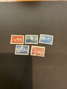 Stamps Yugoslavia Scott #317-22 never hinged