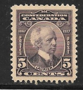 Canada 144: 5c Sir Wilfrid Laurier, MNH, VF