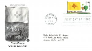 US FIRST DAY COVERS STATE FLAGS OF OUR NATION 2010 SERIES SET OF 10 DIFFERENT