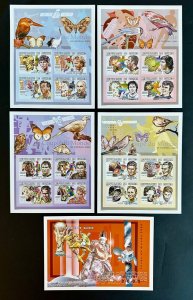 Stamps Sheetlets Set + S/S Japan Football Worldcup 2002 #3258/3473 bl699 imperf-