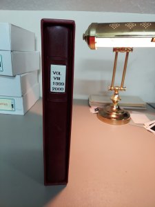 US LINDNER STAMP ALBUM 1999-2000 EXCELLENT CONDITION 40% OF RETAIL