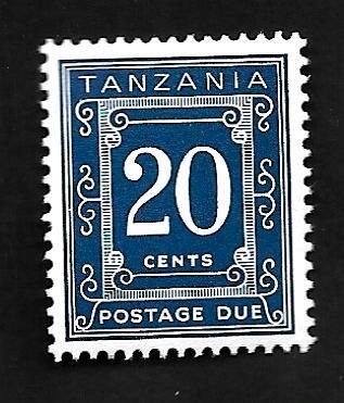 Tanzania 1984 - MNH - Scott #J3D