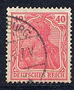 Germany Reich Scott # 124, used