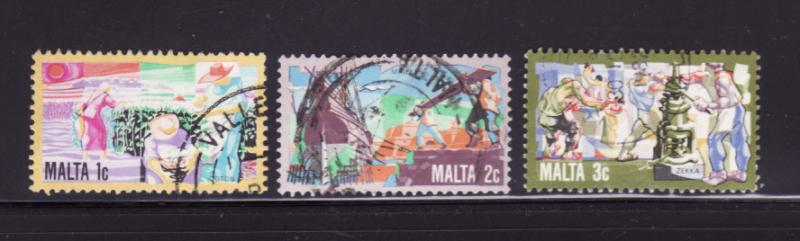 Malta 593-595 U Workers