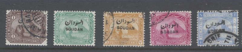 Sudan Scott 1-5 used