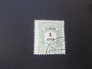 Timor 1904 Sc J1 FU