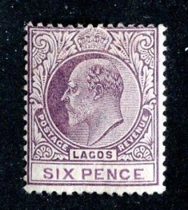 1904 Lagos  Sc# 45 MLH* cv. $40 ( 7917 BCXX )