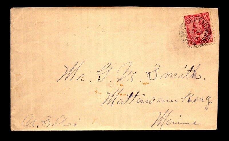 1904 CP Ry OTT & Pt Arthur RPO Cover - L27795