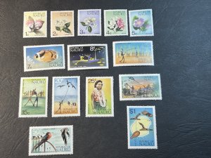 NAURU # 91-104-MINT/NEVER HINGED-----COMPLETE SET------1973(LOTD)