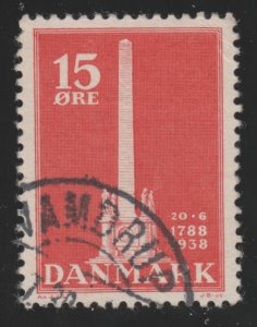 Denmark 262 Emancipation Column, Copenhagen 1938