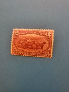 Stamps US Scott #286 never hinged