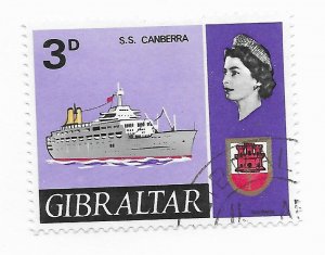 Gibraltar #204 Gibbons - Stamp CAT VALUE $6.50