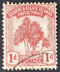 Gilbert & Ellice Islands, Scott #9, F used