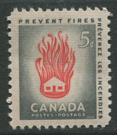 STAMP STATION PERTH Canada #364 House on Fire 1956 MNH CV$0.35