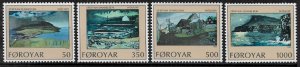 Faroe Is. 212-5 MNH Set - Paintings