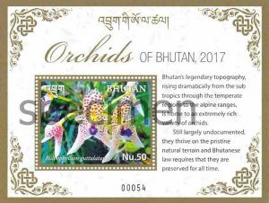Bhutan stamps 2017.- ORCHIDS OF BHUTAN