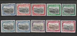 Mozambique Company C1-C10  MNH