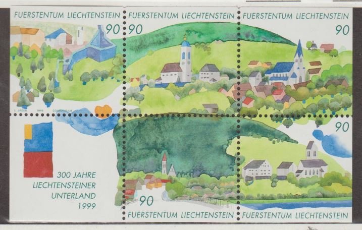 Liechtenstein Scott #1138 Stamps - Mint NH Souvenir Sheet