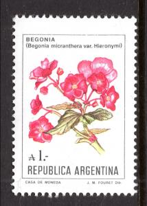 Argentina 1524 Flower MNH VF