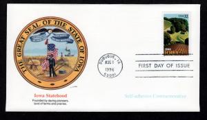 U.S. 1996 FDC Iowa!