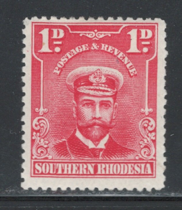 Southern Rhodesia 1924 King George V 1p Scott # 2 MH