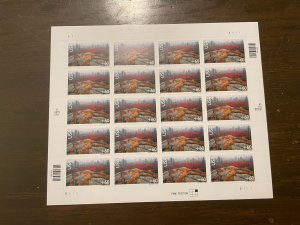 US SCOTT C138 Sheet 60¢ Acadia National Park, (1), MNH, P# P1111 - Superb