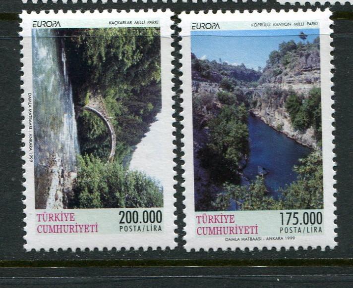 Turkey #2728-9 MNH 1999 Europa