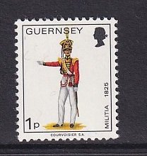 Guernsey   #96   MNH  1974  Miltia   1p