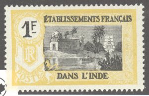 French India, Scott #46, MH