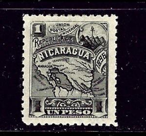 Nicaragua 89G MH 1896 issue