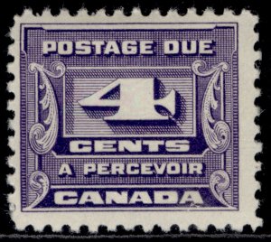 CANADA GV SG D16, 4c violet, M MINT. Cat £17.