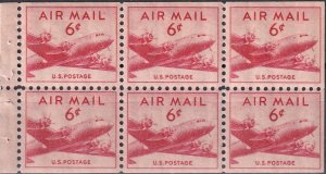 US #C39a  MNH Booklet Pane CV $12.00 (Z6217)