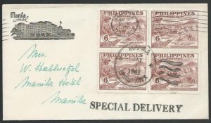 PHILIPPINES 1951 cover - special delivery..................................56349