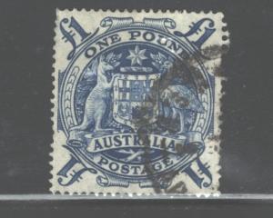 AUSTRALIA 1949-1950 ARMS of AUSTRALIA  #218-221 USED