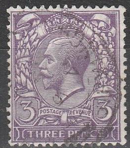 Great Britain #192  F-VF Used  CV $2.75  (A7487)