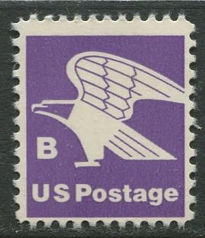 USA - Scott 1818 - B Postage Eagle -1980- MNH - Single B Post stamp