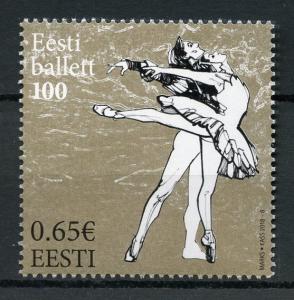 Estonia 2018 MNH Estonian Ballet 100 Years 1v Set Dance Stamps