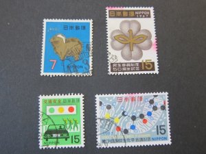 Japan 1966 Sc 903,909-10,927 FU