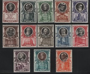 VATICAN CITY, 158-168, E13-E14  MINT HINGED  SET