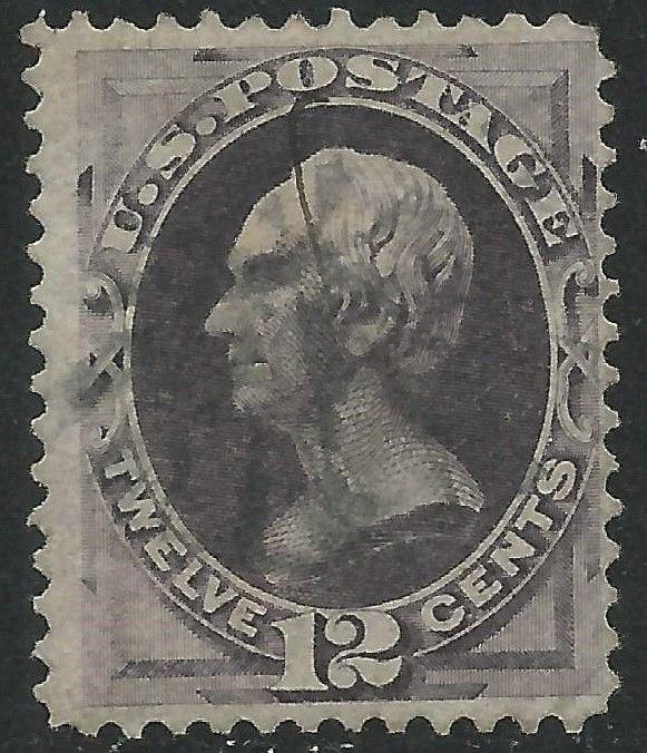 US Scott #151 Fine Used 12c Banknote Stamp CV $220