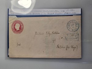 GR/8..Hannover-E.Letter/postal stationery June 20, 1862/Wed. 19A -/1-Gr.  Mi#19a