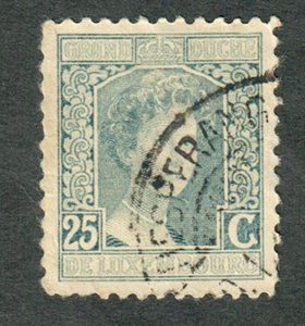 Luxembourg #101 used single