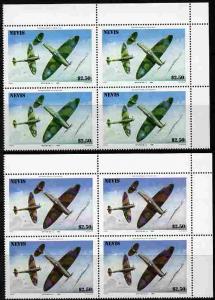 Nevis 1986 Spitfire $2.50 (Mark 1A in Battle of Britain) ...