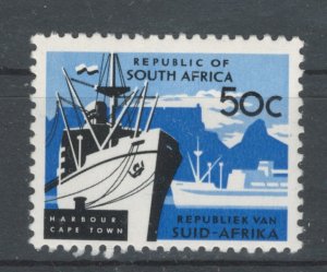 South Africa 1972 Cape Town Harbour 50c Scott # 384 MNH